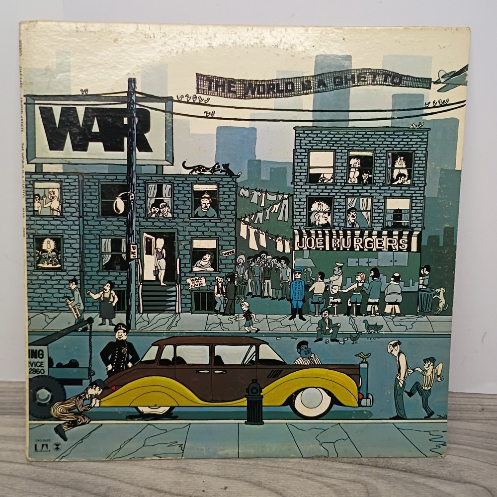 War The World Is A Ghetto United Artists Records Far Out UAS-5652 LP Record